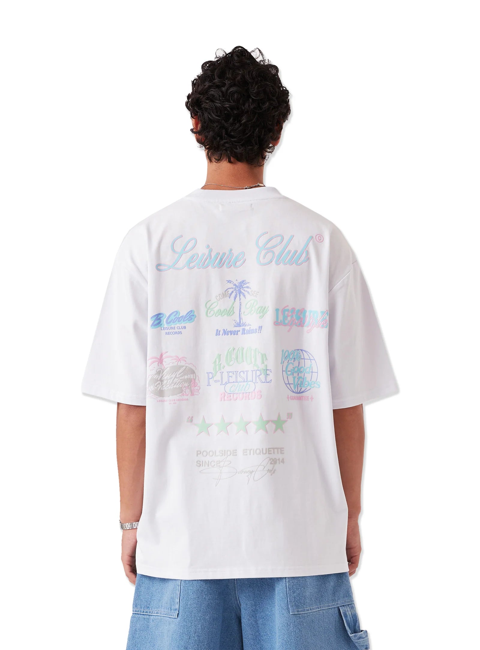 BARNEY COOLS // Medley Tee WHITE