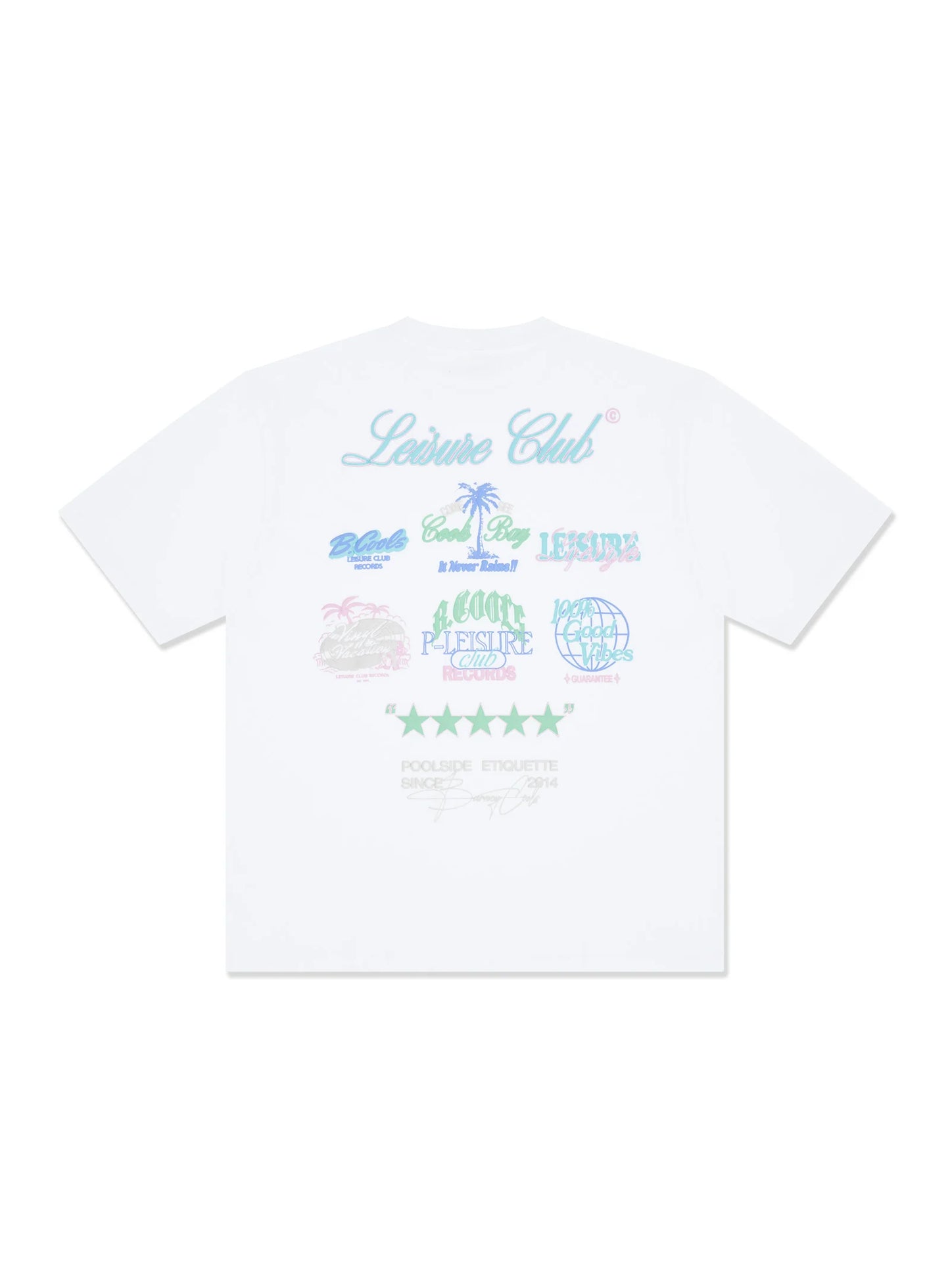 BARNEY COOLS // Medley Tee WHITE