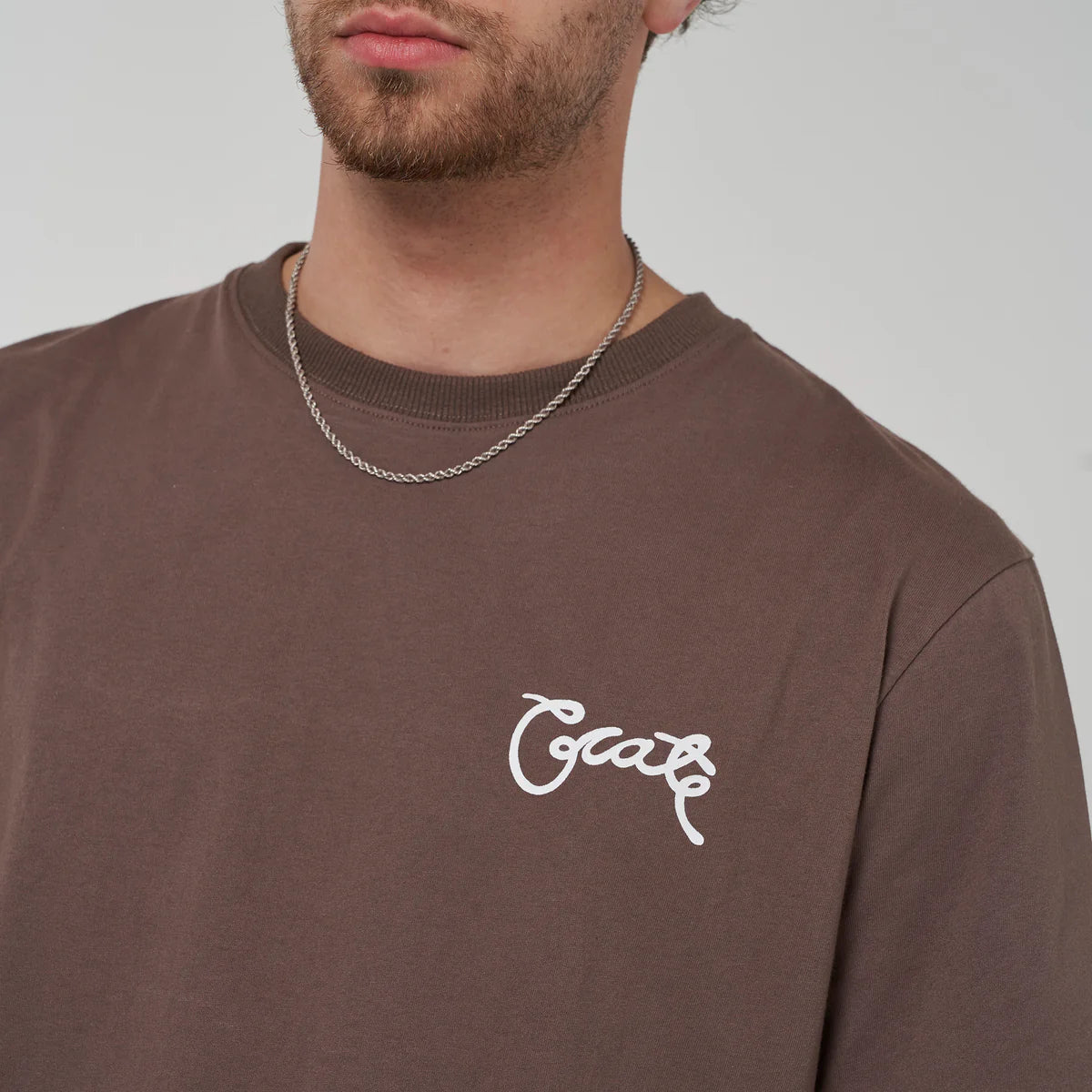 CRATE // Scripted Box Fit Tee CHIA