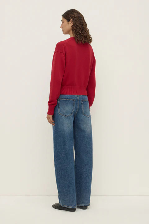 ASSEMBLY LABEL // Meri Knit Cardigan MULBERRY