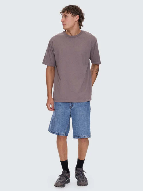 Slacker Relaxed Denim Short DEEP VINTAGE BLUE