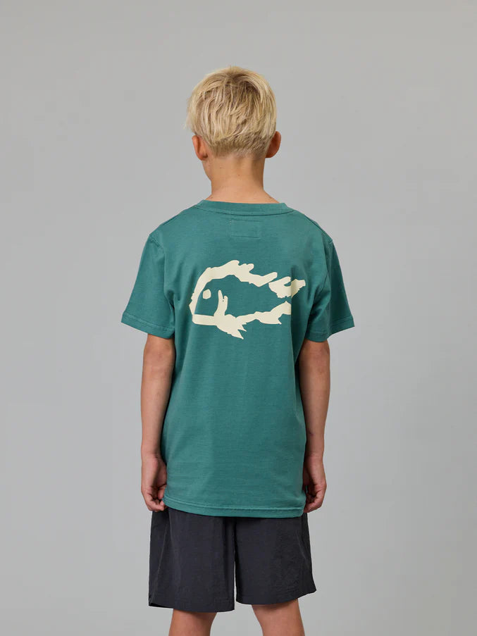 JAF KIDS // Mini JAF Tee VINTAGE TEAL