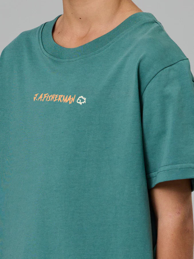 JAF KIDS // Mini JAF Tee VINTAGE TEAL