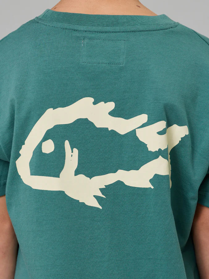 JAF KIDS // Mini JAF Tee VINTAGE TEAL
