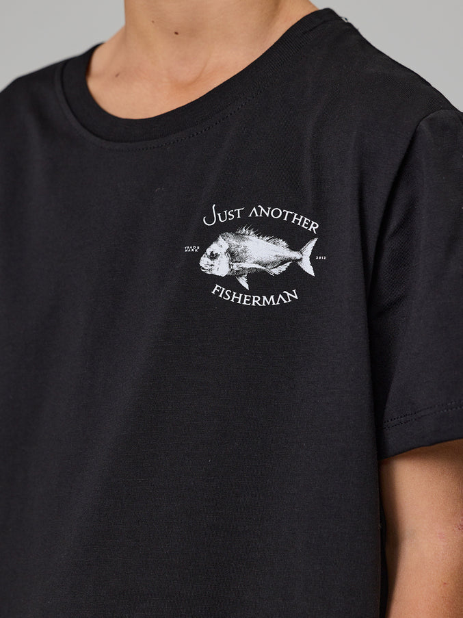 JAF KIDS // Mini Snapper Tee BLACK