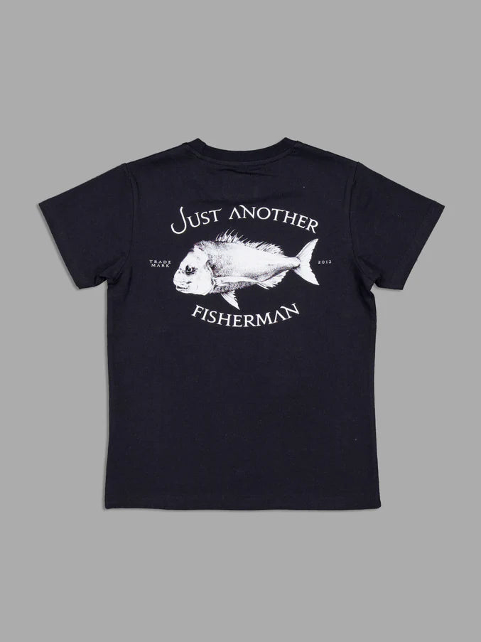 JAF KIDS // Mini Snapper Tee BLACK