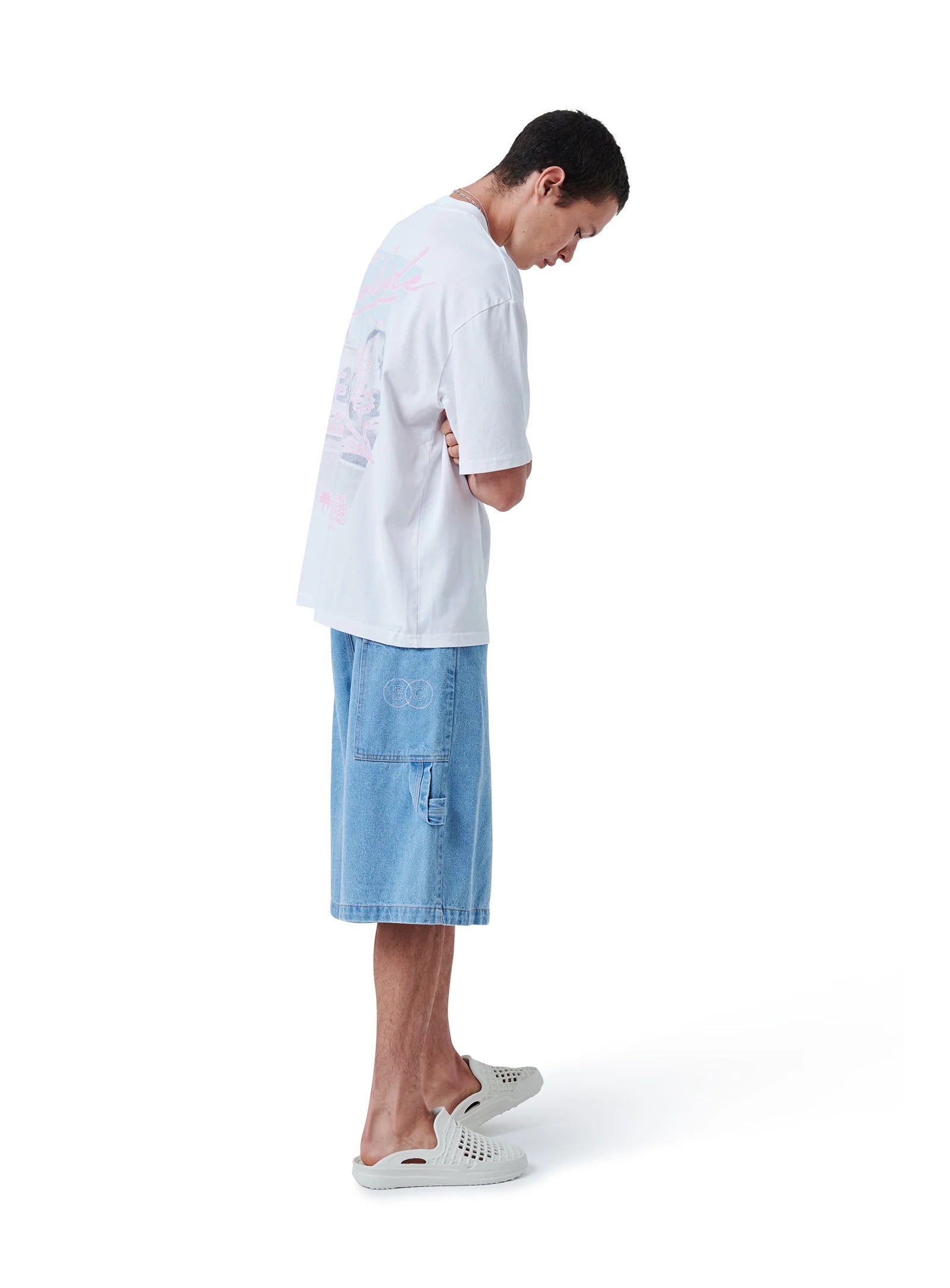 BARNEY COOLS // Mixtape Tee WHITE