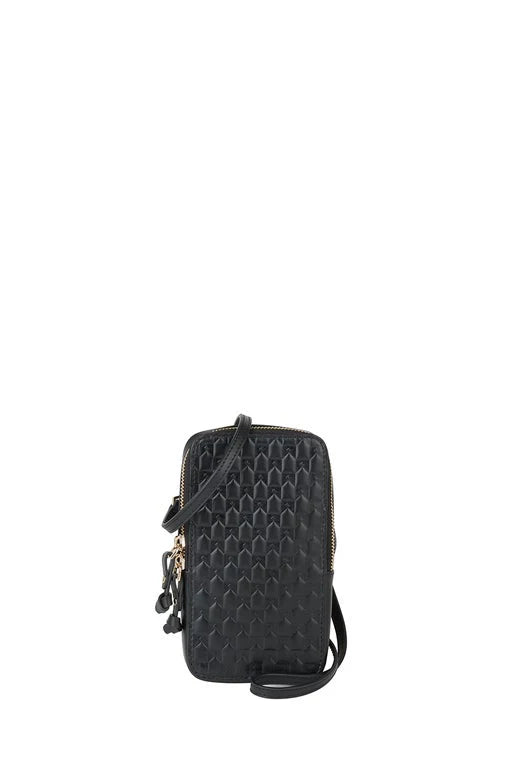 KAREN WALKER // Monogram Mini Bag BLACK