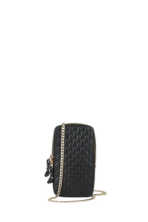 KAREN WALKER // Monogram Mini Bag BLACK