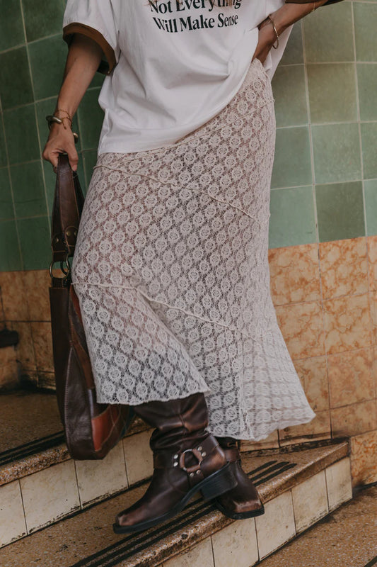 OTTWAY // Moonlace Midi Skirt