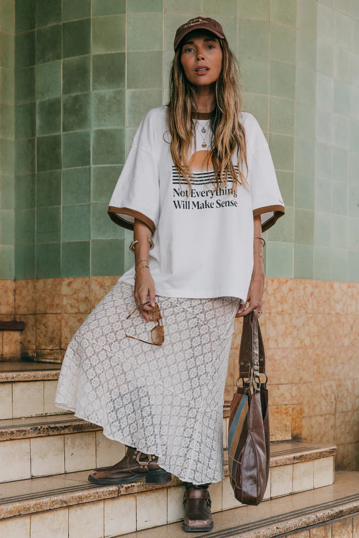 OTTWAY // Moonlace Midi Skirt