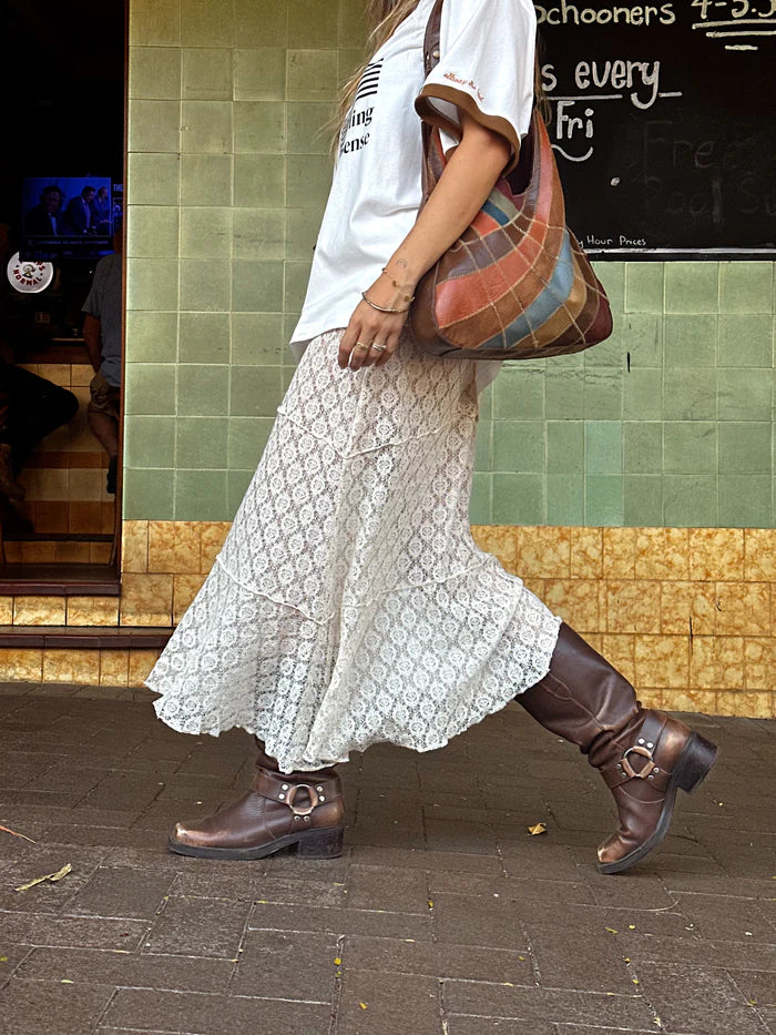 OTTWAY // Moonlace Midi Skirt