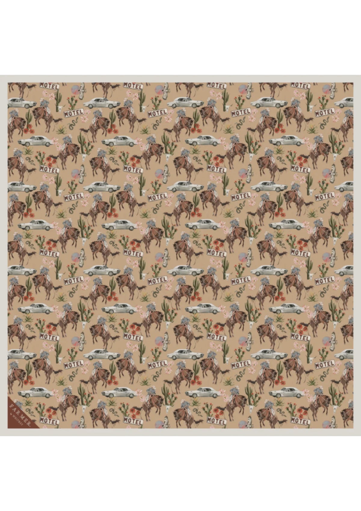 No Man's Land Silk Bandana