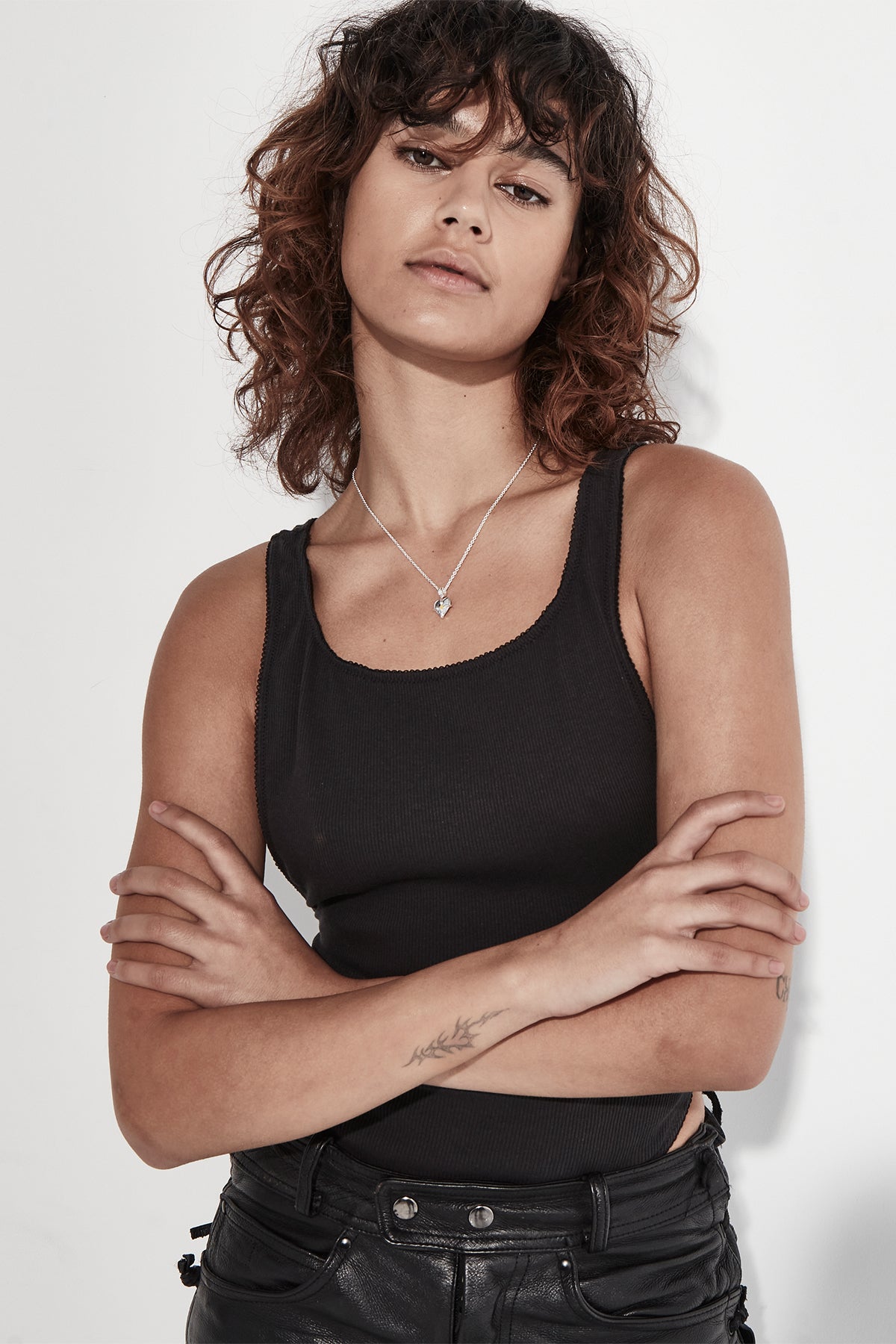 SGC // Birthstone Heart Necklace NOVEMBER / CITRINE