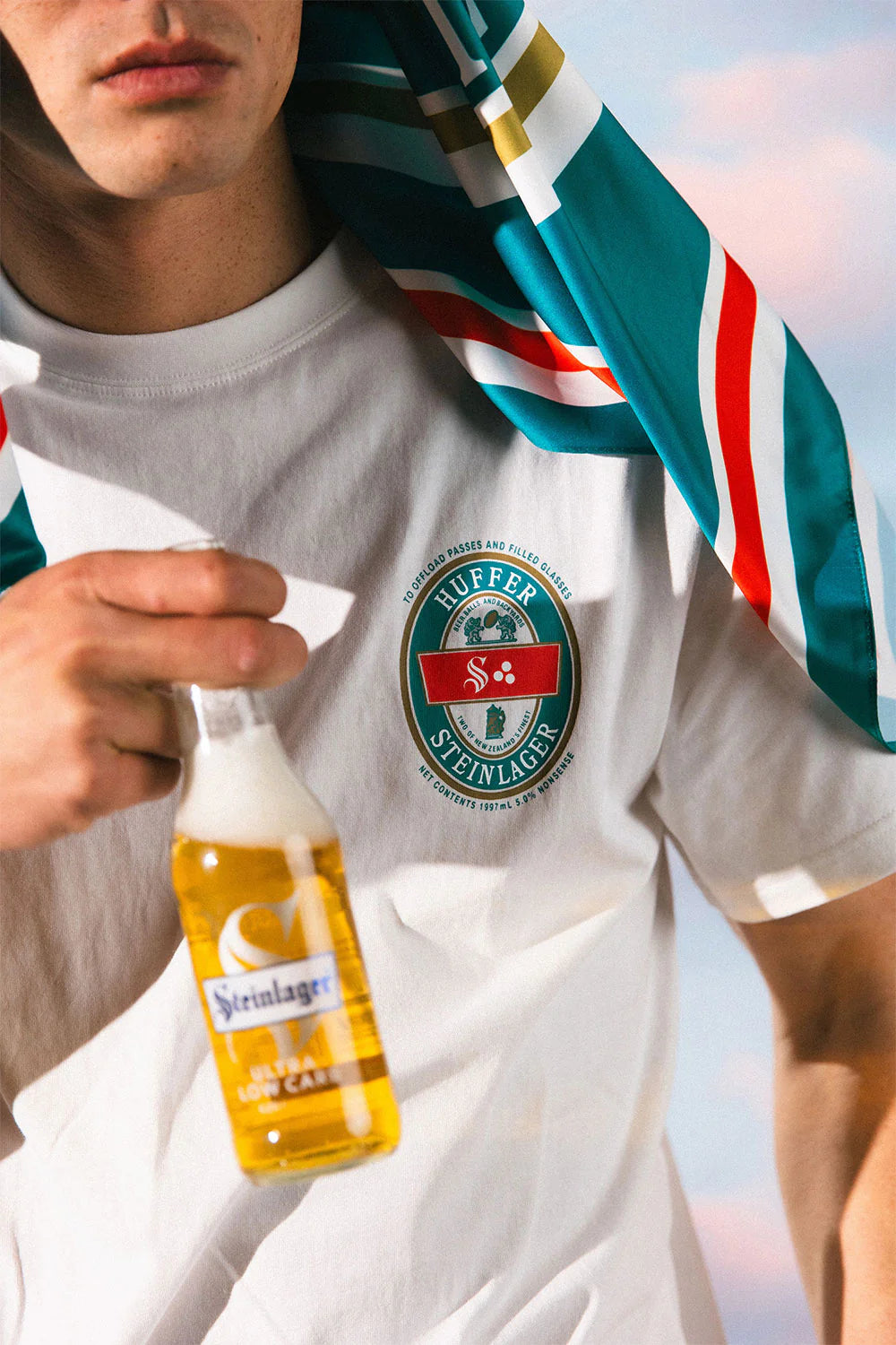 HUFFER // Sup Tee Offload CHALK