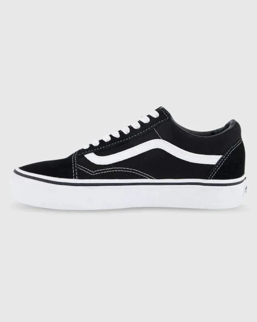 VANS // Old Skool Platform BLACK/WHITE