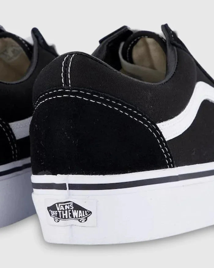 VANS // Old Skool Platform BLACK/WHITE