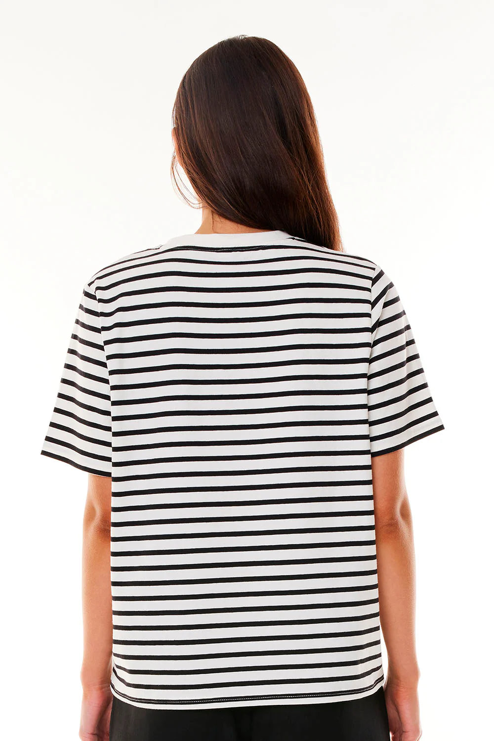 HUFFER // Oui Oui Classic Tee BLACK/CHALK