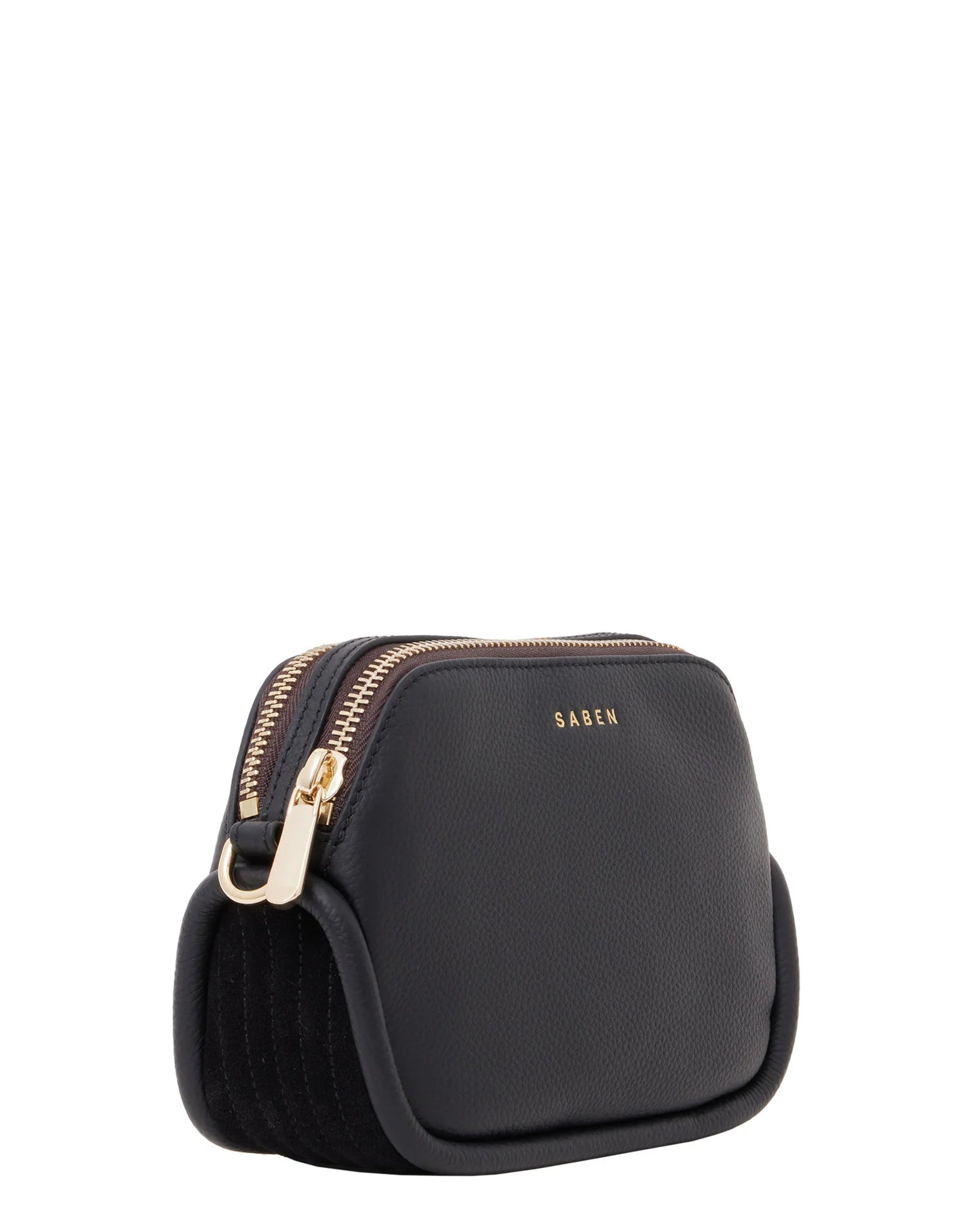 SABEN // Odile Crossbody BLACK SUEDE