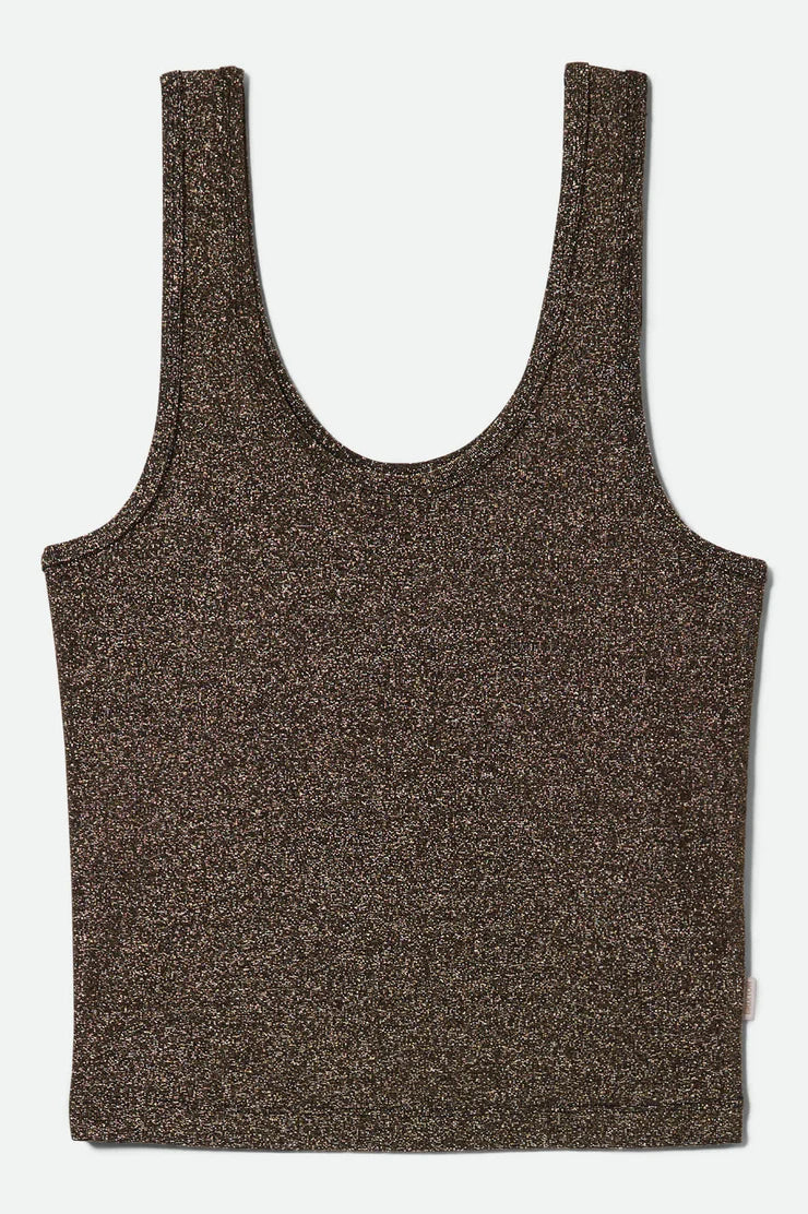 BRIXTON // Off Duty A-Tank GOLD METALLIC