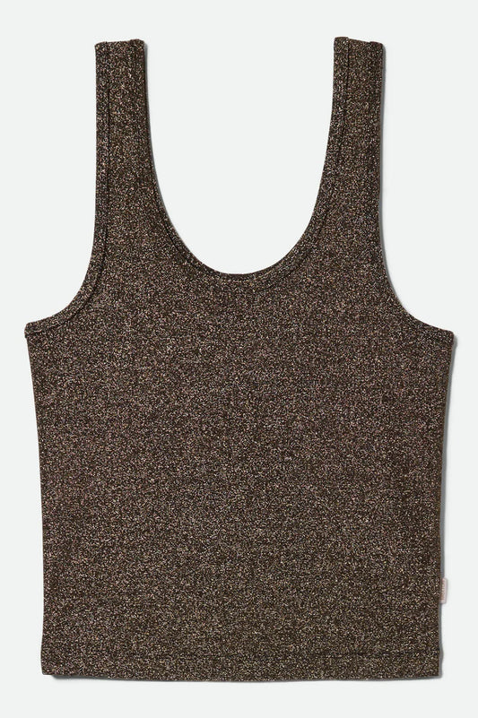 BRIXTON // Off Duty A-Tank GOLD METALLIC