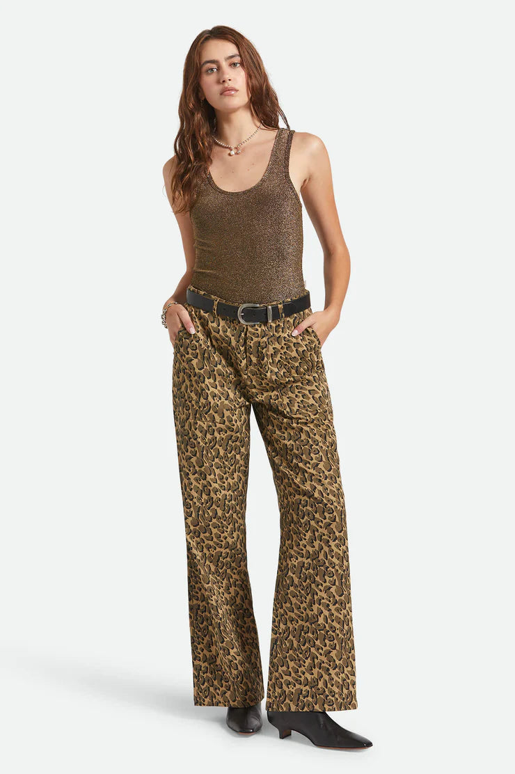 BRIXTON // Off Duty A-Tank GOLD METALLIC