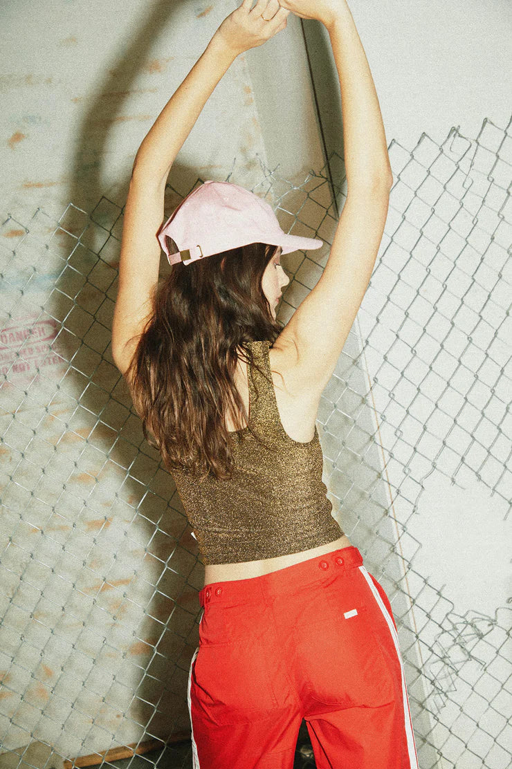 BRIXTON // Off Duty A-Tank GOLD METALLIC