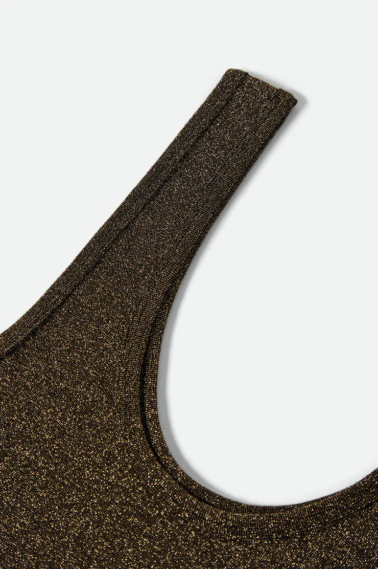 BRIXTON // Off Duty A-Tank GOLD METALLIC