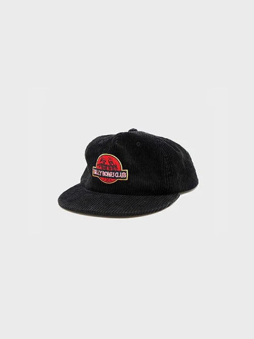 Old Mates Cord Cap BLACK