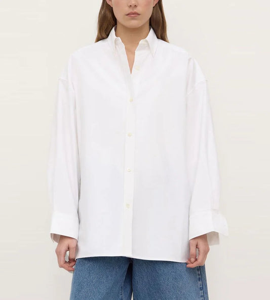 ASSEMBLY LABEL // Ollie Oxford Shirt WHITE