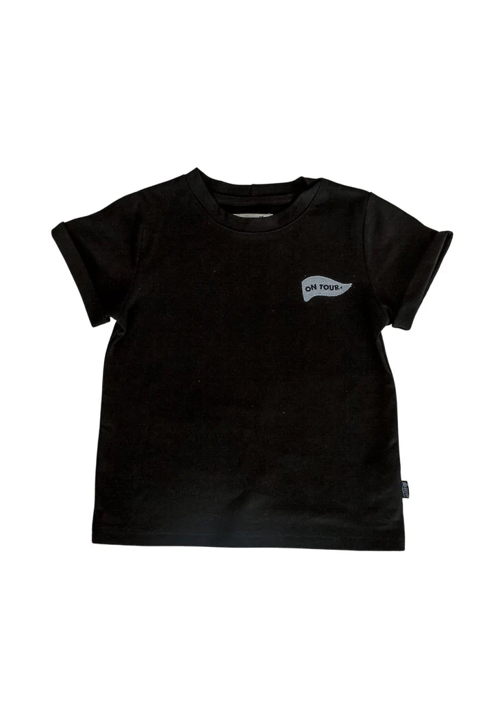 POP FACTORY SHOP // On Tour Tee BLACK