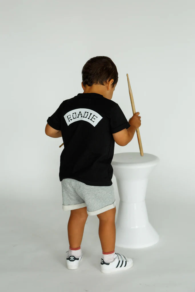 POP FACTORY SHOP // On Tour Tee BLACK