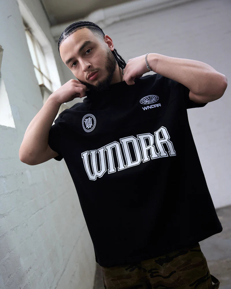 WNDRR // Possession Box Fit Tee BLACK