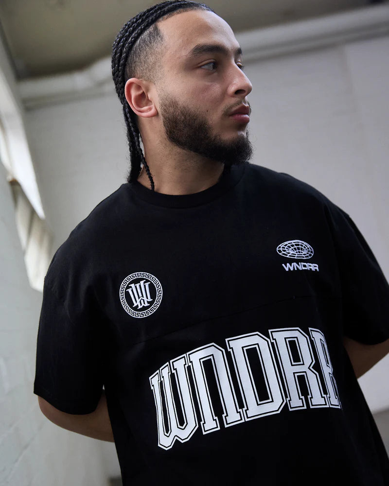 WNDRR // Possession Box Fit Tee BLACK