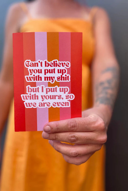 BAD ON PAPER // We're Even GIFT CARD