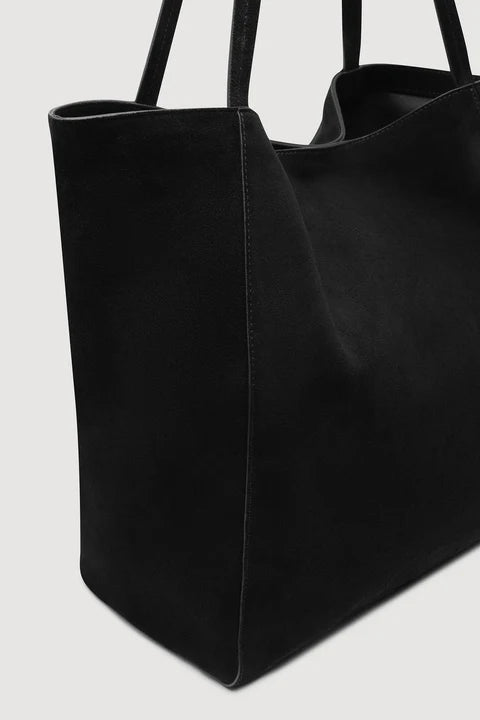 ASSEMBLY LABEL // Paige Suede Tote Bag BLACK