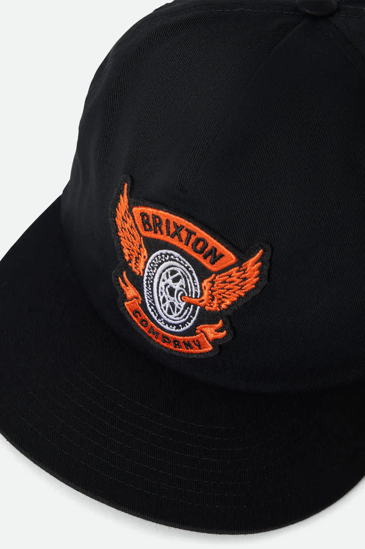 BRIXTON // Payson HP Snapback BLACK