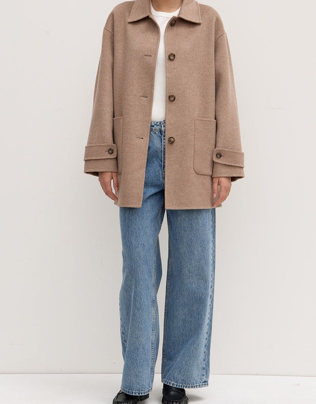 ASSEMBLY LABEL // Pierra Wool Coat SABLE MARLE