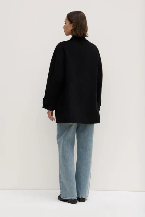 ASSEMBLY LABEL // Pierra Wool Coat BLACK