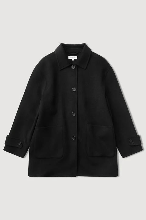 ASSEMBLY LABEL // Pierra Wool Coat BLACK