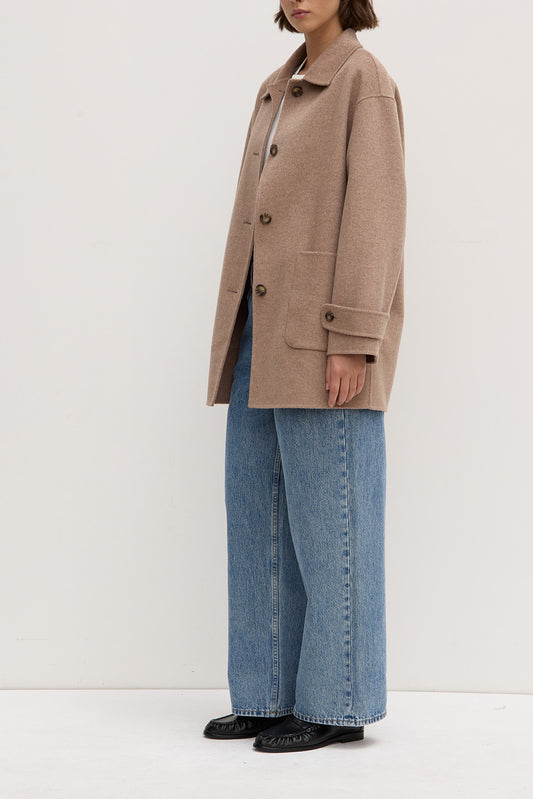 ASSEMBLY LABEL // Pierra Wool Coat SABLE MARLE