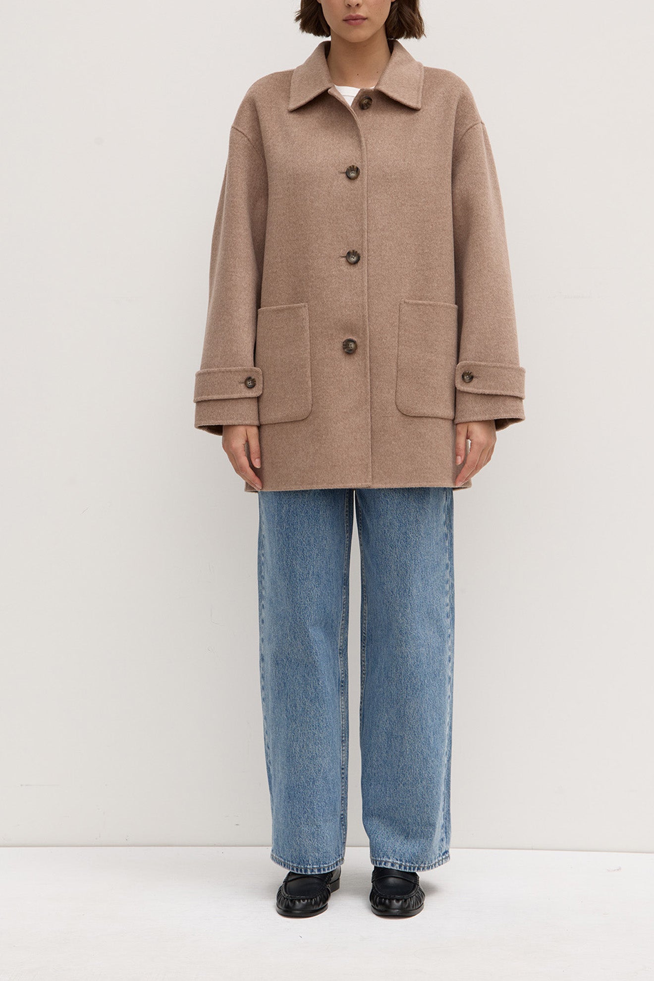 ASSEMBLY LABEL // Pierra Wool Coat SABLE MARLE