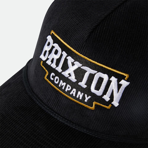 BRIXTON // Pierson C NP Snapback BLACK