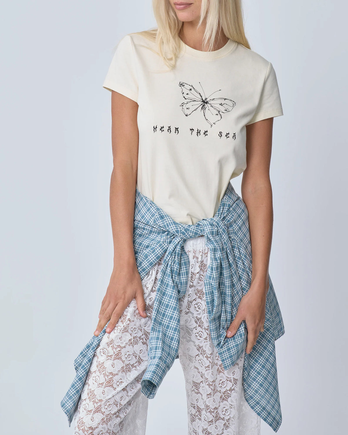 Oversized Shirt BLUE PLAID