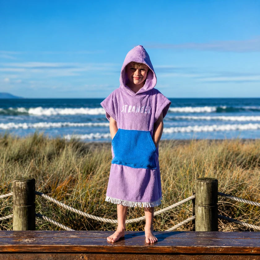 Poncho Towel PURPLE/PINK