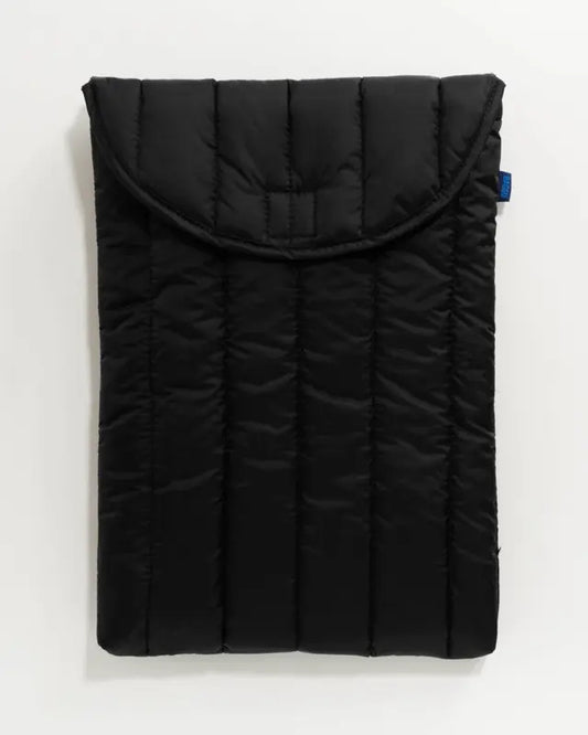 BAGGU // Puffy Laptop Sleeve 16" BLACK
