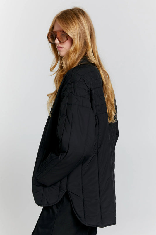 KAREN WALKER // Quilted Voyager Jacket BLACK