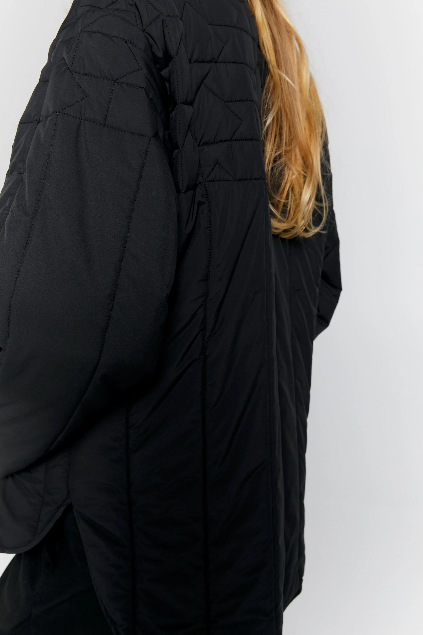 KAREN WALKER // Quilted Voyager Jacket BLACK