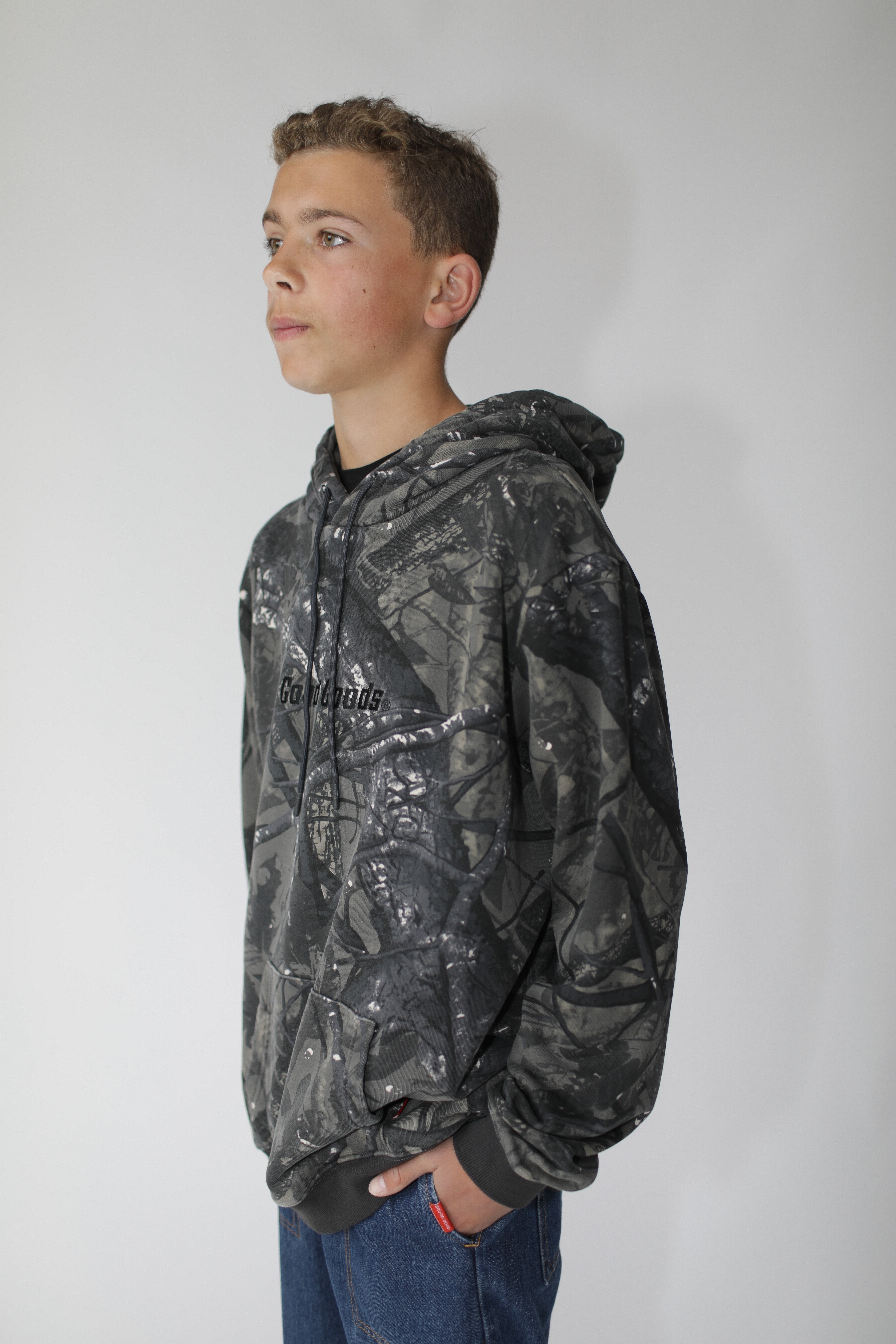 GOOD GOODS // Rocky Hood CRUISE EMBROIDERY BUSH CAMO