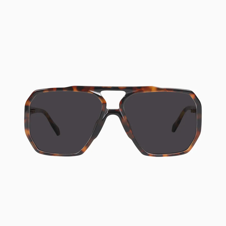 VALLEY // Rodeo DARK TORT w. GOLD METAL/BLACK LENS